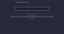 Desktop Screenshot of driversupdate.org